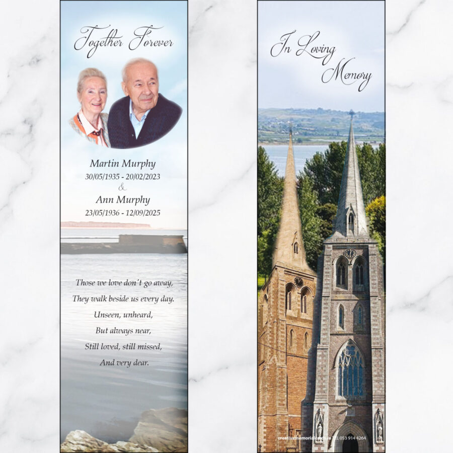 Wexford Twin Churches Memorial Bookmarks