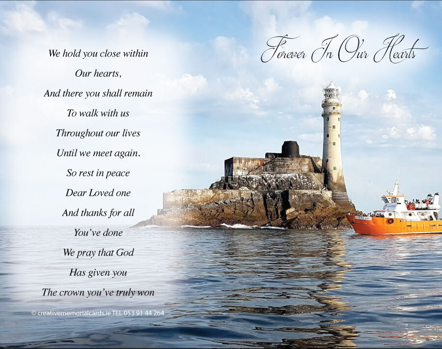 Fastnet Lighthouse Memorial Cards