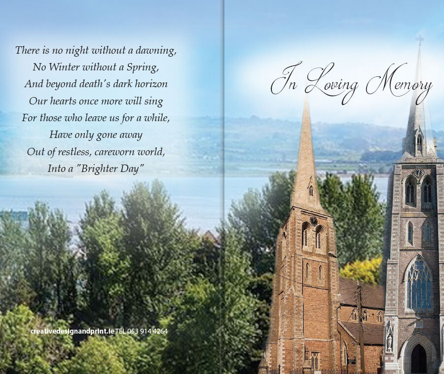 Wexford Twin Churches Memorial Cards