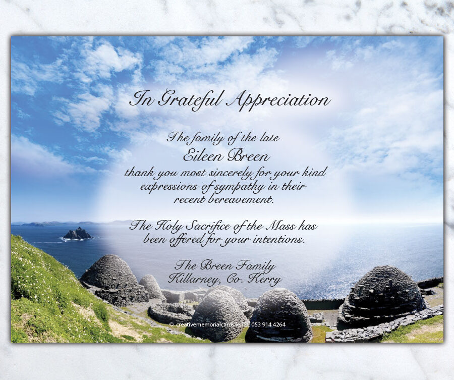 Skellig Michael Acknowledgement Cards
