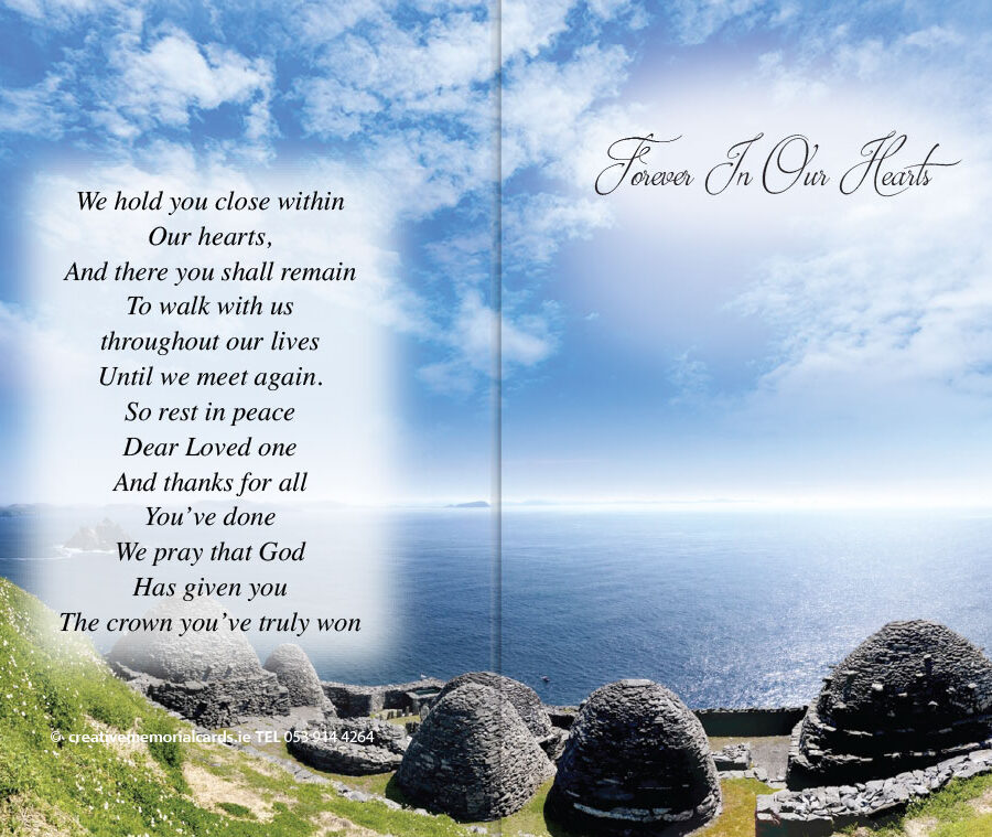 Skellig Michael Memorial Cards