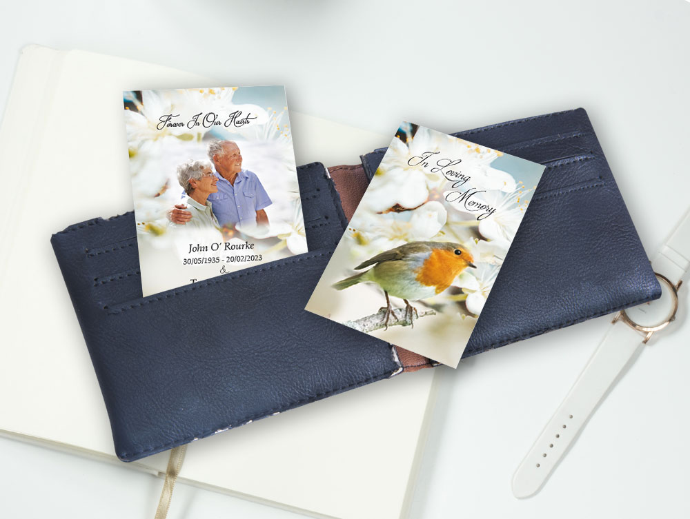 Perched Robin Wallet Cards